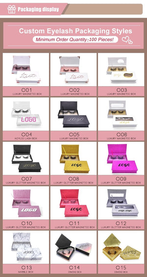 Eyelash Packaing Box