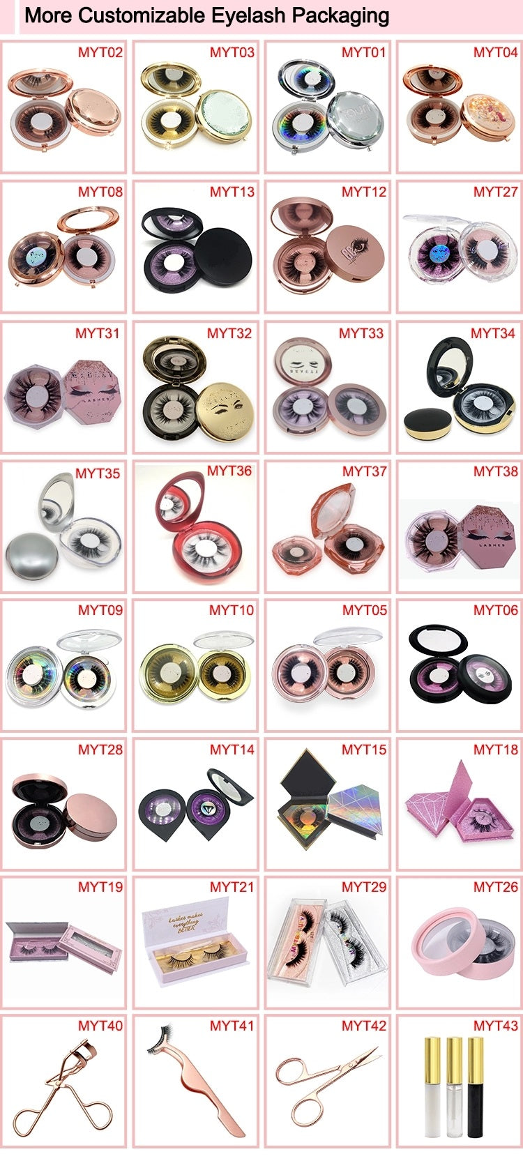 Eyelash Packaing Box